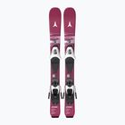 Kids’ downhill skis with bindings Atomic Maven Jr 70-90 + C5 GW berry