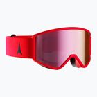 Ski goggles Atomic Savor WC L HD red tension/pink copper hd