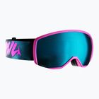 Children's ski goggles Atomic Revent S Flash Jr graphic/pink/blue flash
