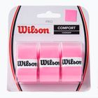 Wilson Pro Comfort Overgrip tennis racket wraps 3 pcs pink WRZ4014PK+