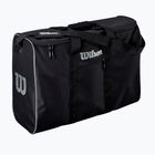 Basketball bag Wilson Travel Basket 6 Ball black/silver