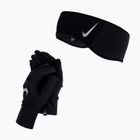 Nike Essential men's armband + gloves set black N1000597-082