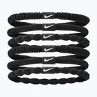 Nike Flex Hair Tie elastics 6 pcs black/black/white