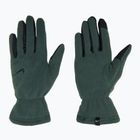 Women's Nike One Therma-Fit Fleece running gloves vintage green/black