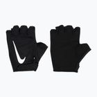 Men's training gloves Nike Gym Essential FG 2.0 black/black/white