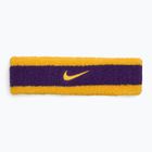 Nike Swoosh Headband university gold/court purple/university gold