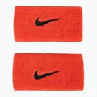 Nike Swoosh Doublewide Wristbands 2 pcs bright crimson/cave purple