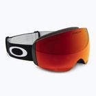 Oakley Flight Deck matte black/prizm snow torch iridium ski goggles OO7064-39