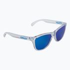 Oakley Frogskins crystal clear/prizm sapphire sunglasses 0OO9013
