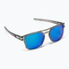 Oakley Latch Beta matte grey ink/prizm sapphire polarized sunglasses 0OO9436