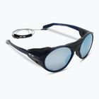 Oakley Clifden matte trans blue/prizm deep water polarized sunglasses