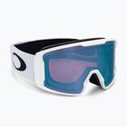 Oakley Line Miner matte white/prizm snow sapphire iridium ski goggles OO7070-73