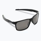 Oakley Portal X polished black/prizm black polarized sunglasses