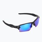 Oakley Flak 2.0 XL polished black/prizm sapphr irid polar sunglasses