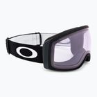 Oakley Flight Tracker matte black/prizm snow rose ski goggles