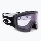 Oakley Fall Line matte black/prizm snow clear ski goggles