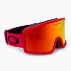 Oakley Target Line M redline/fire iridium ski goggles