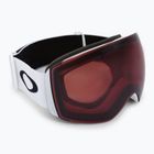 Oakley Flight Deck matte white/prizm garnet ski goggles OO7050-B9