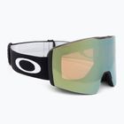 Oakley Fall Line matte black/prizm sage gold ski goggles