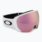 Oakley Flight Path L matte black/prizm rose gold iridium ski goggles