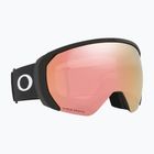 Oakley Flight Path L matte black/prizm rose gold iridium ski goggles