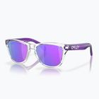 Oakley Frogskins XXS clear/prizm violet children's sunglasses