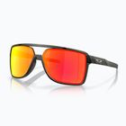 Oakley Castel matte grey smoke/prizm ruby sunglasses