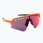 Oakley Sutro Lite Sweep Mathieu Van Der Poel orange sparkle/prizm road sunglasses