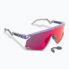 Oakley Bxtr translucent lilac/prizm road sunglasses