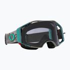 Oakley Airbrake MTB tld tactical green/light grey cycling goggles
