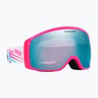 Oakley Flight Tracker M white bolt/prizm snow sapphire iridium ski goggles