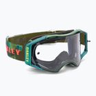 Oakley Airbrake MTB Troy Lee Designs pixel/prizm low light cycling goggles