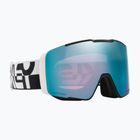 Oakley Line Miner Pro L black white duality/prizm sapphire/prizm torch ski goggles