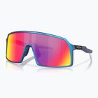 Oakley Sutro matte cyan/blue colorshift/prizm road sunglasses