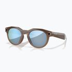 Glasses with a camera Oakley Meta HSTN brown smoke/prizm deep water polarized