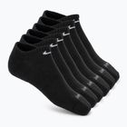Men's socks Nike Everyday Plus Cushioned No Show 6 pairs black/white