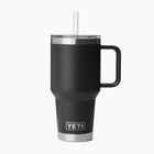 Thermal mug YETI Rambler Straw 1000 ml black