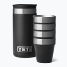 Travell glasses YETI Shot 48 ml 4 pcs. black