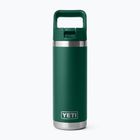 Thermal bottle YETI Rambler C Straw 532 ml black forest green