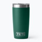Thermos bottle YETI Rambler Tumbler 296 ml black forest green