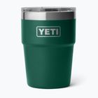 Thermos bottle YETI Rambler Stackable 473 ml black forest green