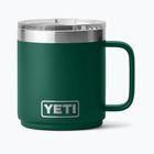 Thermal mug YETI Rambler CL 295 ml black forest green