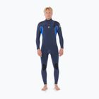 Men's wetsuit Rip Curl Dawn Patrol 3/2mm Chest Zip electric cobalt