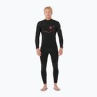 Men's wetsuit Rip Curl F-Bomb Fusion 4/3 mm Chest Zip black