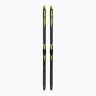 Fischer Sprint Crown + Tour Step-In children's cross-country skis black and yellow NP63019V