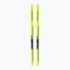 Children's cross-country skis Fischer Sprint Crown + Tour Step-In Jr yellow/black