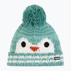 Eisbar Rico Pompon frost/darkmint/white children's winter beanie