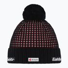 Eisbar Flow Os Pompon Rl Ska winter beanie black/sandstone/burgundy