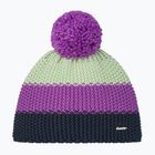 Children's winter hat Eisbar Star Pompon purple