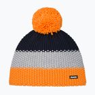 Children's winter hat Eisbar Star Pompon orange
